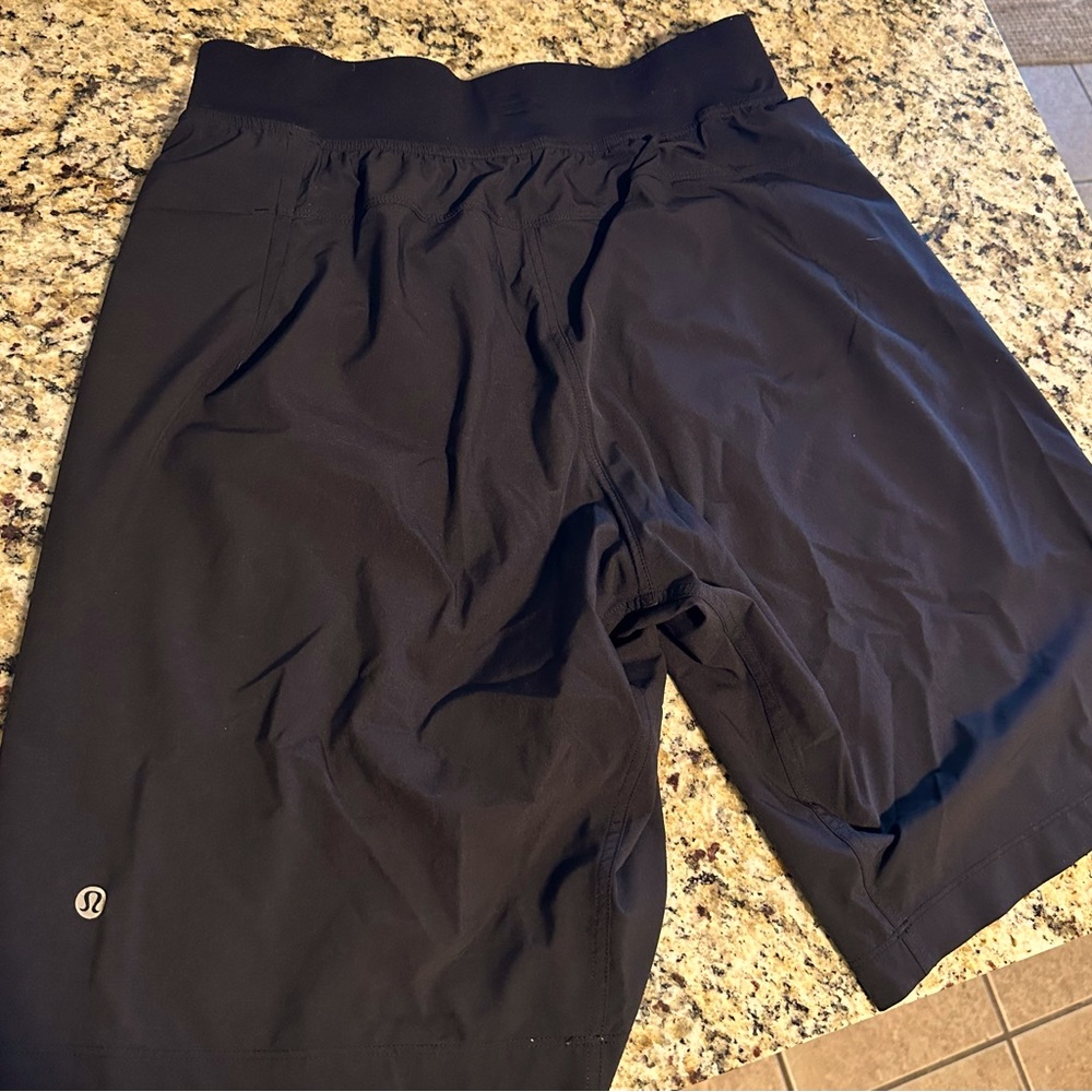 Lululemon shorts. Drawstring, Medium, longer with no liner